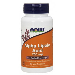 Now Alpha Lipoic Acid 250mg-120 V-Capsules