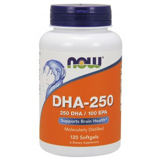 Now DHA-250 120 Softgels