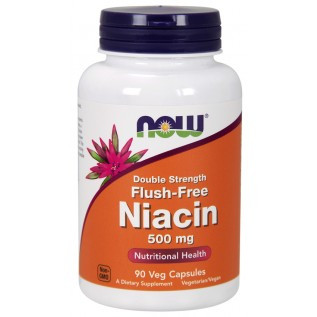 Now Flush-Free Niacin 500 mg 500mg-180 V-Capsules