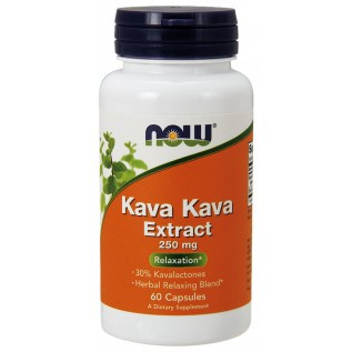 Now Kava Kava Extract 60 Capsules