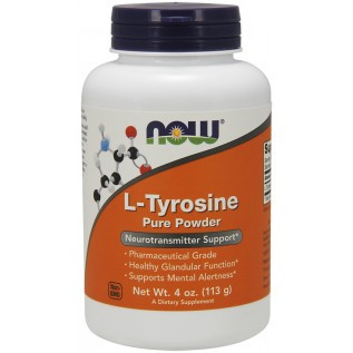 Now L-Tyrosine Powder 4 Oz.
