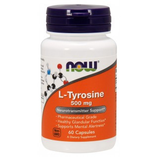 Now L-Tyrosine 120 Capsules