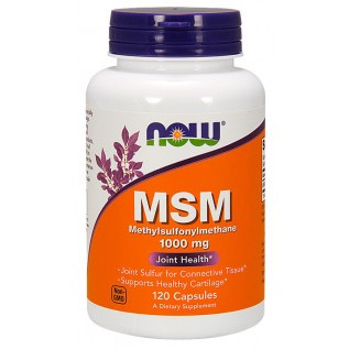 Now MSM 1000mg  1000mg -120 Capsules