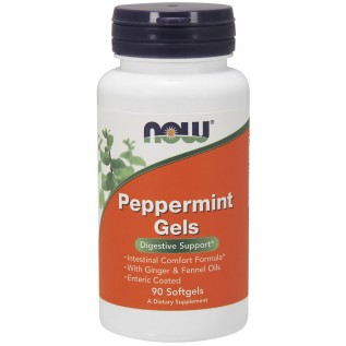 Now Peppermint Gels 90 Softgels