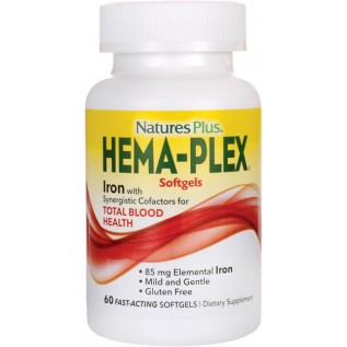 Nature's Plus Hema-Plex 60 Chewables