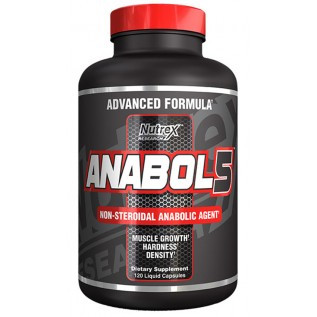 Nutrex Research Anabol-5 Black 120 Liquid Capsules