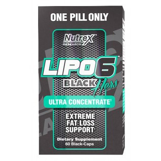 Nutrex Research LIPO-6 Black Hers Ultra Concentrate 60 Capsules