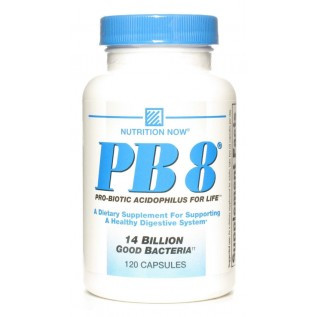 Nutrition Now PB 8 Pro-Biotic Acidophilus 120 Capsules