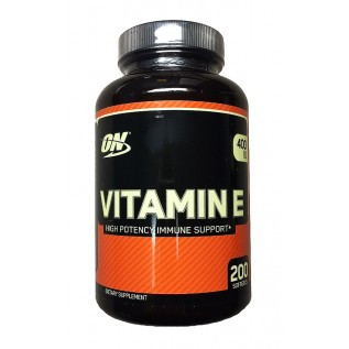 Optimum Nutrition Vitamin-E 400 IU 200 Softgels