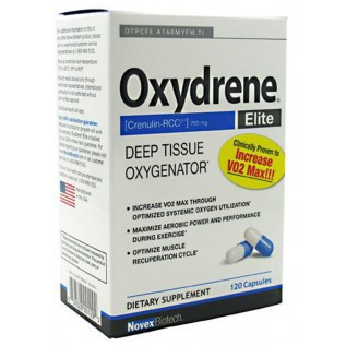 Novex Biotech Oxydrene Elite 120 Capsules