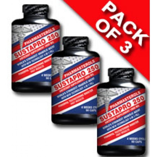 Pack performance de trois boites de sustapro 250  