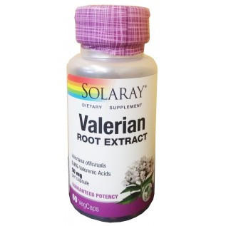 Solaray Valerian Root Extract 50mg 50mg-60 Capsules