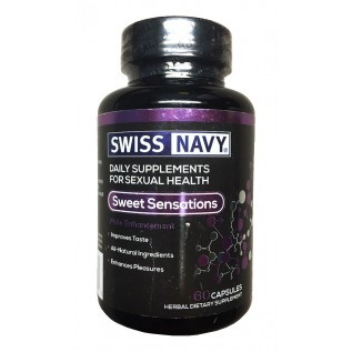 Swiss Navy Sweet Sensations 60 Capsules