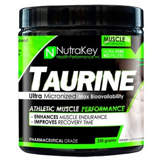 NutraKey Taurine 250 Servings