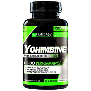 NutraKey Yohimbine HCL 90 Capsules
