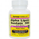 Jarrow Formulas Alpha Lipoic Sustain 300 With Biotin 30 Tablets