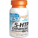Doctor's Best 5-HTP Enhanced with Vitamin B6 - C 120 Capsules