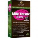 Genceutic Naturals Certified Organic Milk Thistle 350 mg 350mg-60 Capsules