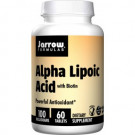 Jarrow Formulas Alpha Lipoic Acid with Biotin 100 mg 60 Tablets