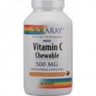 Solaray Vitamin C Chewable 500 mg 500mg-100 Wafers