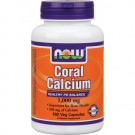 Now Coral Calcium 1000 mg 1000mg-100 V-Capsules