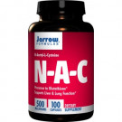 Jarrow Formulas N-A-C N-Acetyl-L-Cysteine 500 mg 500mg-100 Capsules