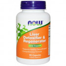 Now Liver Detoxifier - Regenerator 90 Capsules