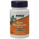 Now Zinc Picolinate 50 mg 50mg-60 Capsules