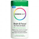 Rainbow Light Brain - Focus Multivitamin For Teens and Adults 90 Mini-Tabs